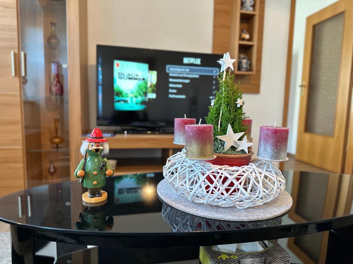 Gemuetliche Wohnung In Gruenhainichen Erzgebirge Grunhainichen Εξωτερικό φωτογραφία
